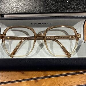 Warby Parker Willetta Tan Eyeglasses